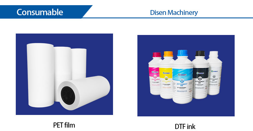petfilm, dtf-inkt