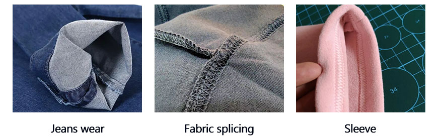 jeanskleding, stoffen splitsen, mouwen