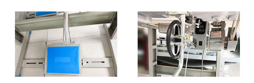 Energiebesparende servomotor, comfortabel pedaal