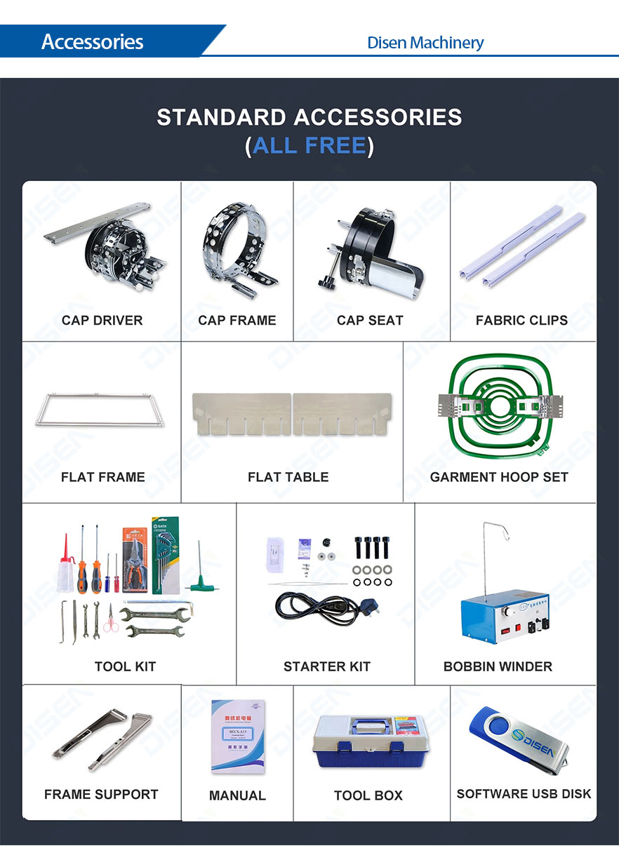 Borduurmachine-accessoire