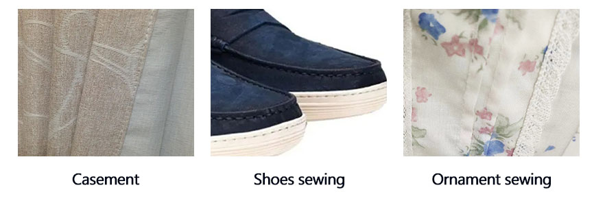 , schoenen naaien, ornamenten naaien