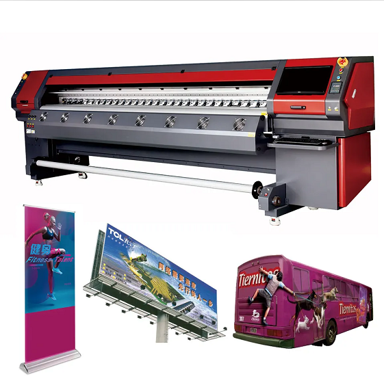Groter formaat 3,2 m I3200 Eco Solvent/sublimatieprinter Inkjetlabelprinter Rol-tot-rol Vijfkoppige inkjetprinter Drukmachine