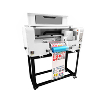 DS-HY300W 30cm Dtf UV-filmprinter 3D A3 Roll To Roll Direct naar film Digitale inkjet Flatbed Uv-printer voor A / B-film