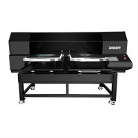 DS-Y4050 Dtg-printen met dubbel station, grootformaat DTG-printer met 4PCS I3200-printkoppen
