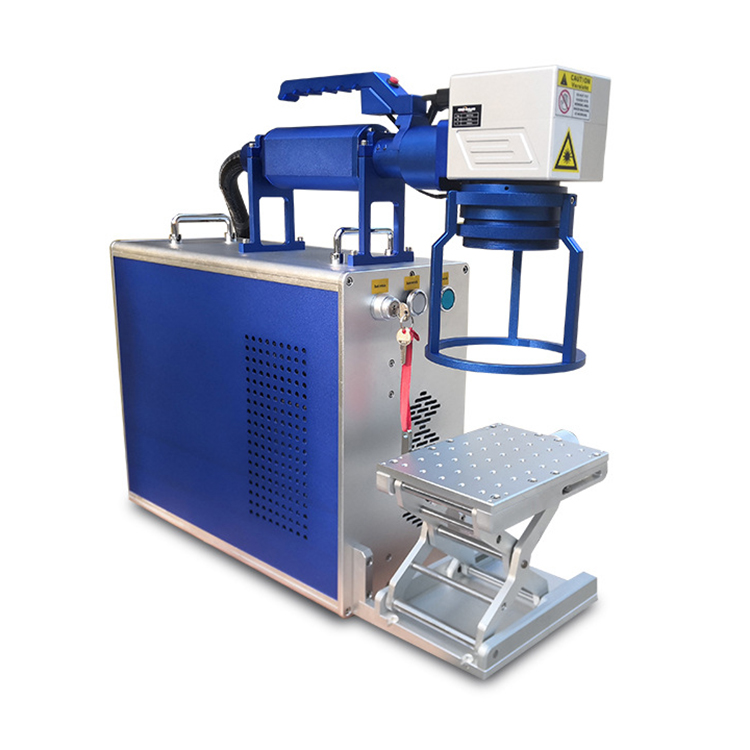 DS-KH004 20 w 30 w 50 w Handheld Desktop Draagbare Laser Marker Raycus JPT Diepe Graveren CO2 Fiber Laser-markeermachine