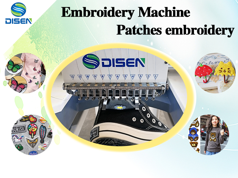 Hoe maak je patches met een borduurmachine？