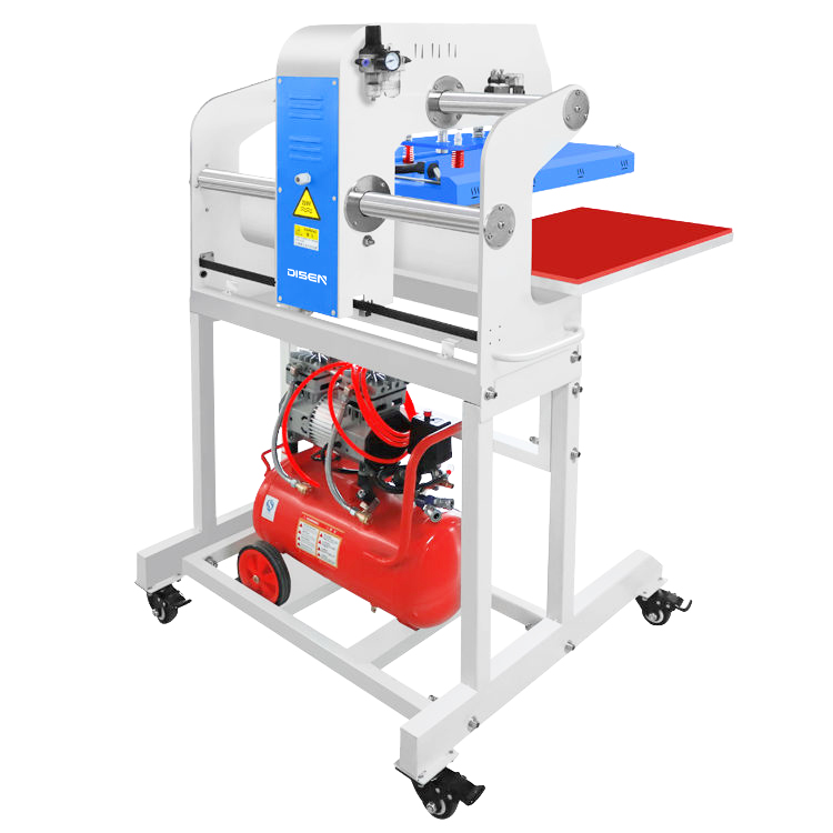 DS-7C 60x40cm volautomatische LCD goedkope Dual Shuttle sublimatie T-shirt warmteoverdracht persmachine