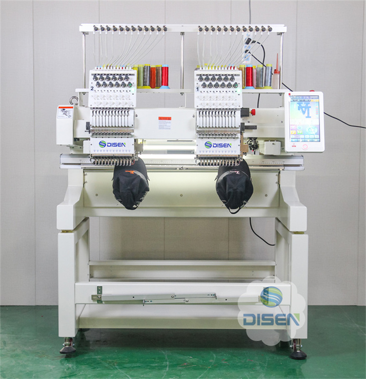 DSC-J1202 Borduurmachine met twee koppen 12 naalden 