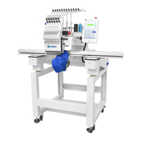 DS-J1201L 1200&times;500 grootformaat computerborduurmachine met &eacute;&eacute;n kop