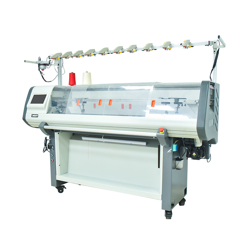 Geautomatiseerde 52 inch 12G vlakbreimachine met enkel systeem