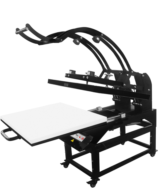DS-5C-2 80x100 Automatische grootformaat warmtepers Auto Open overdracht Aanpassen T-shirtpers Sublimatiemachine