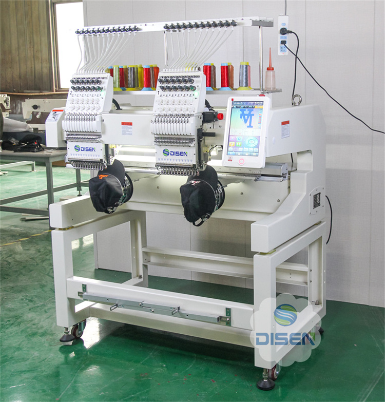 DSC-J1202 Borduurmachine met twee koppen 12 naalden 