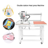 40*60 CM Professionele warmteoverdracht machine Automatische pneumatische Warmte Persmachine