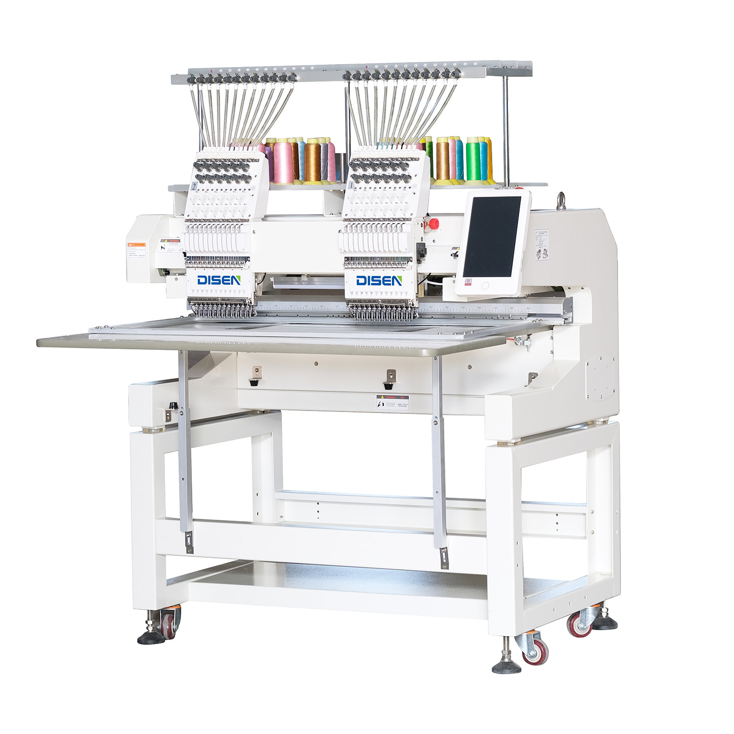 DSC-J1202 Borduurmachine met twee koppen en 12 naalden