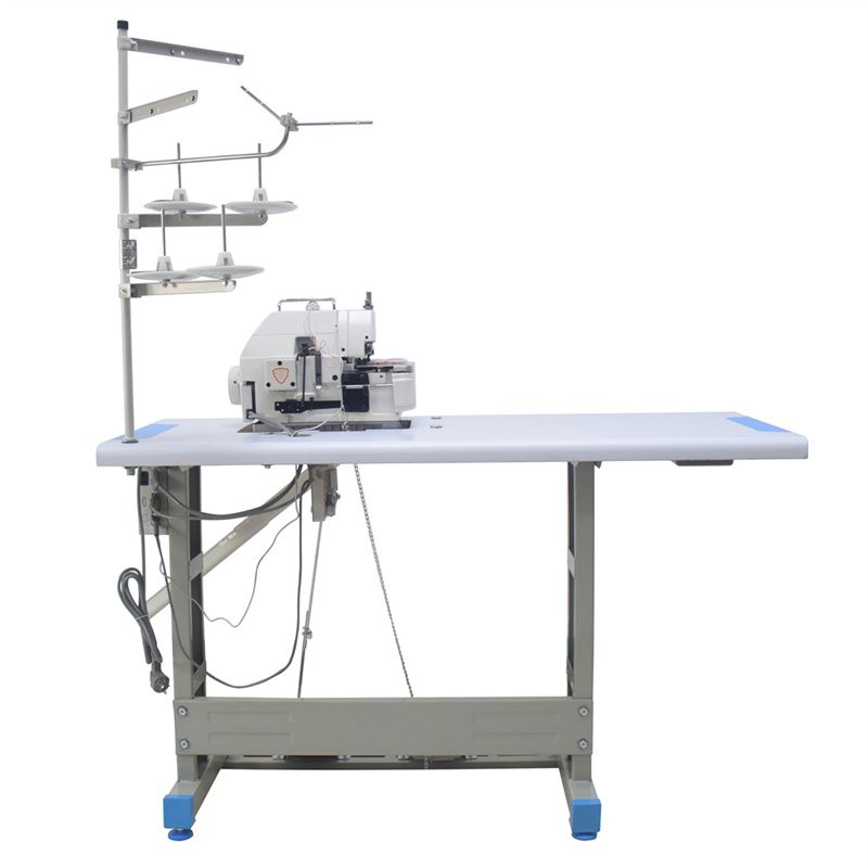 DS-747D industri&euml;le overlocknaaimachine 4 draads voor handdoekhoes Jack overkant 