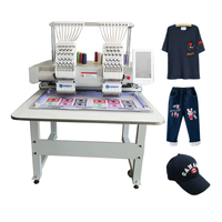 DS-G902 Hoge snelheid multifunctionele geautomatiseerde tweekoppige borduurmachine voor pet-T-shirt