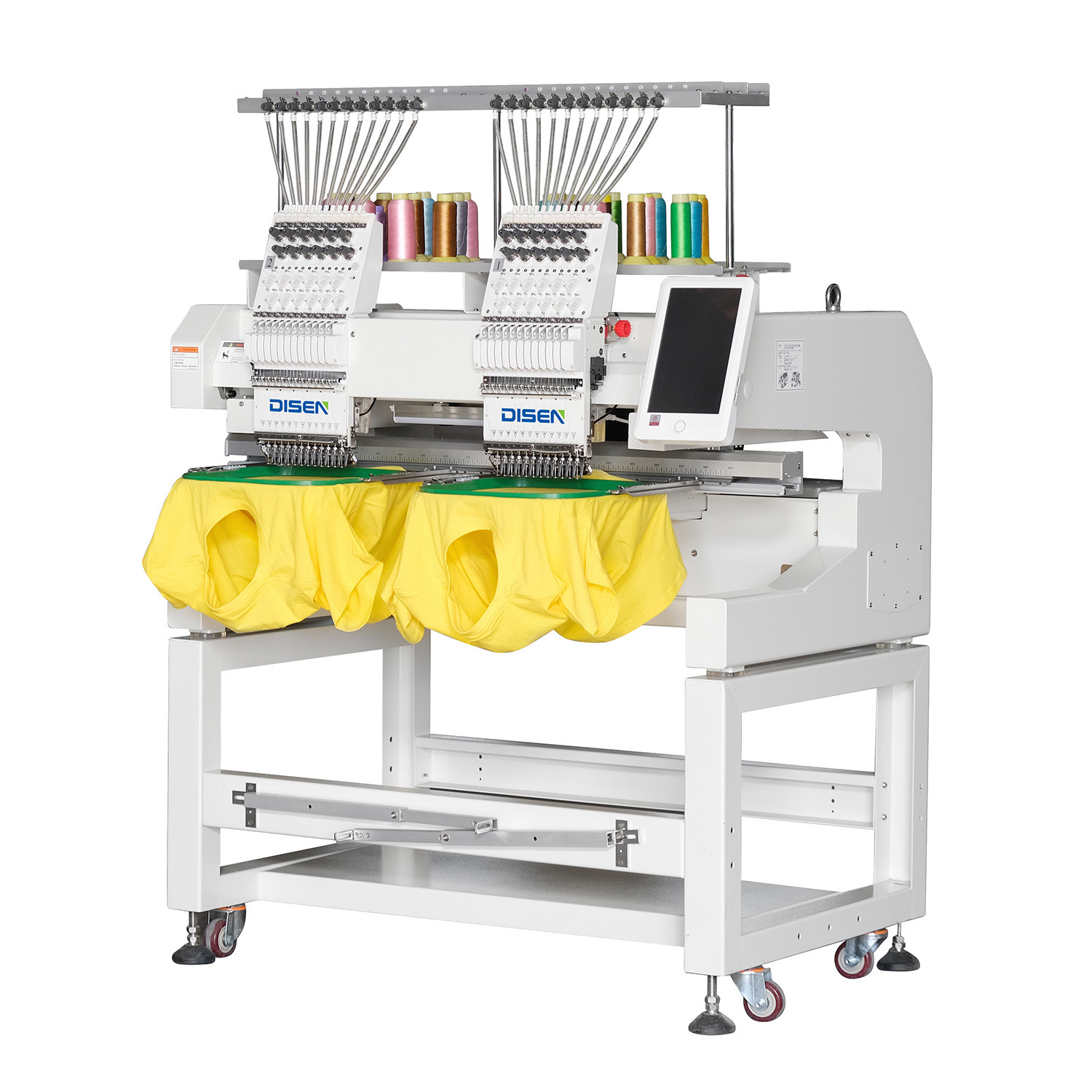 DSC-J1202 Borduurmachine met twee koppen en 12 naalden