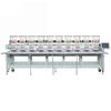 Kwaliteit 10-koppige borduurmachine Cap / T-shirt / kledingstuk / platte automatische borduurmachine 