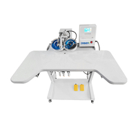 DS-S201 Semi-automatische echografie-strass-hotfixeermachine voor textielkleding