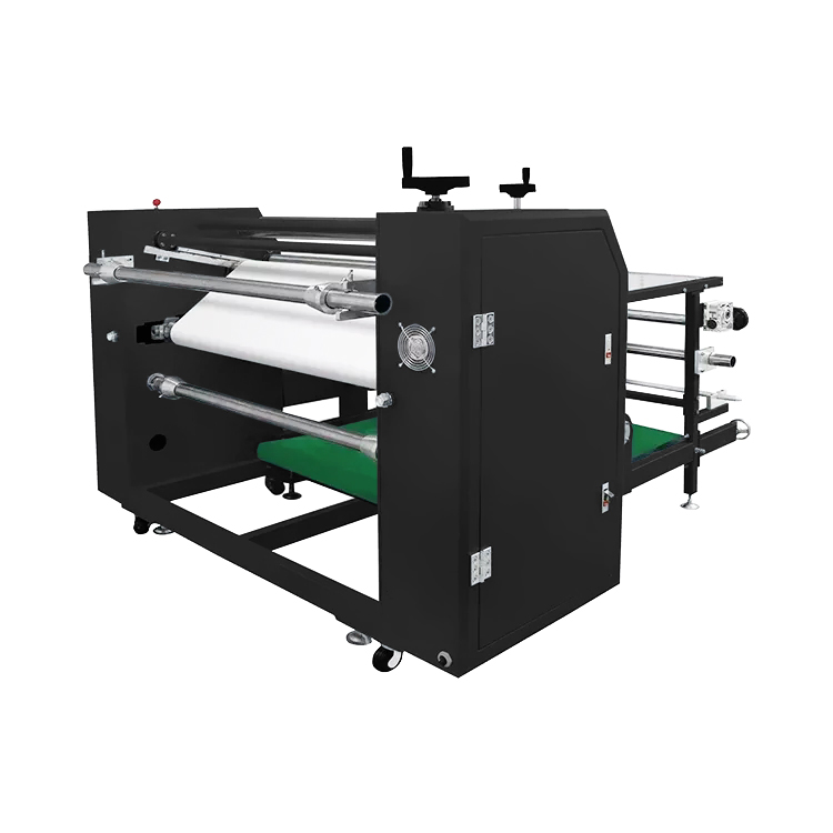 DS-26B 1.2x210 1200mm Commerci&euml;le Pneumatische Roll Stof Sublimatie Roterende T-shirt Warmteoverdracht Persmachine