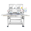 1202 Dubbele kop borduurmachine 500 * 800 mm platte pet t-shirt borduurfabriek