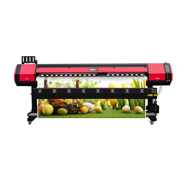 DS-MC2502P Digitale Inkjet PVC Vinyl Vlag Behang Drukmachine 2.5M Grootformaat Eco Solvent Printer