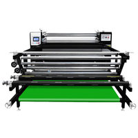 DS-26B 1,7 x 420 1700 mm rolsublimatiepapierrol om te rollen Warmteoverdracht Afdrukken Stof Textiel Snijstukken Doek Automatische hittepersmachine
