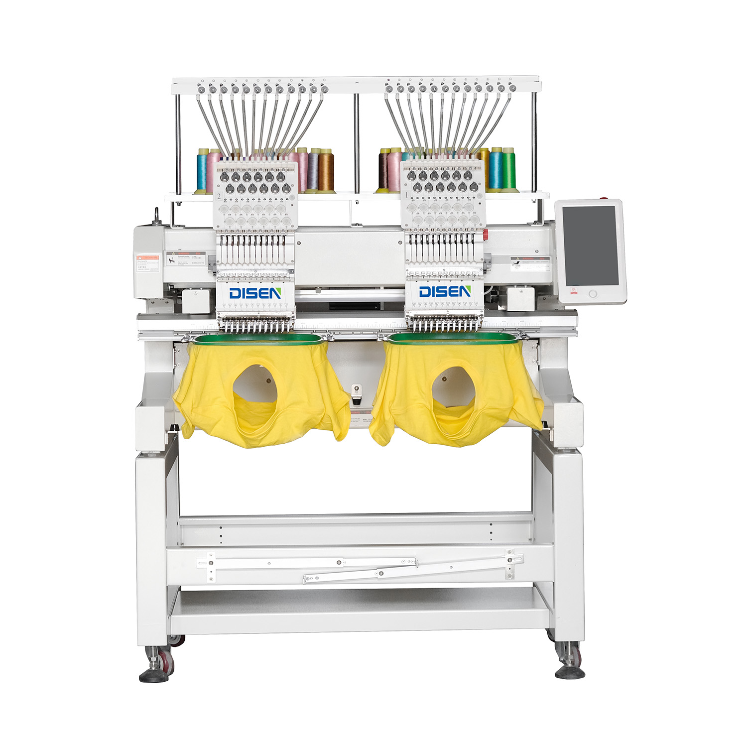 DSC-J1202 Borduurmachine met twee koppen en 12 naalden