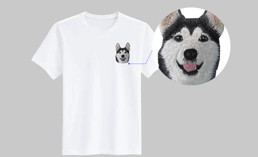 T-shirtborduurwerk