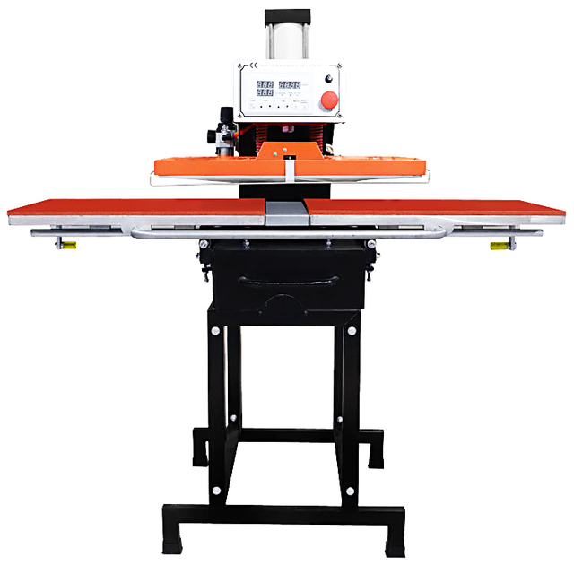 DS-7A 40*60 cm Automatische Pneumatische Dubbele Station Sublimatie Warmte persmachine T-Shirt Warmte-overdracht drukmachines