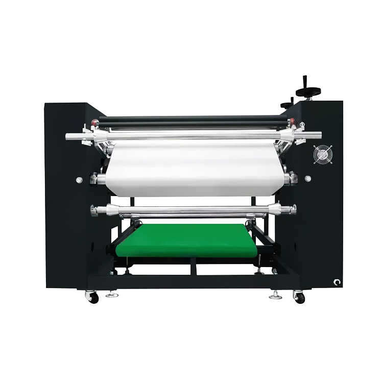 DS-26B 1.2x210 1200mm Commerci&euml;le Pneumatische Roll Stof Sublimatie Roterende T-shirt Warmteoverdracht Persmachine