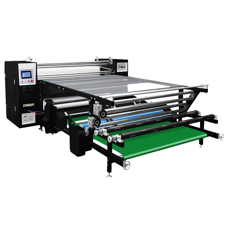 DS-26B 1,7 x 420 1700 mm rolsublimatiepapierrol om te rollen Warmteoverdracht Afdrukken Stof Textiel Snijstukken Doek Automatische hittepersmachine