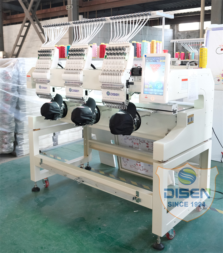 DS-J1203 Borduurmachine met drie koppen en 12 naalden