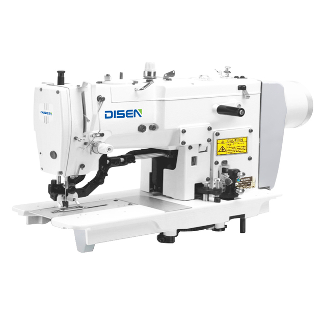 DS-781D industri&euml;le hogesnelheidsknoopsgatnaaimachine voor t-shirtsportkleding Rechte knoopsgatmachine
