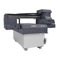 Multifunctionele 6090 Flatbed UV-printer Kristallen acrylglas UV-inkjetprinter Roterende flatbedprinter