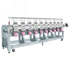 Kwaliteit 10-koppige borduurmachine Cap / T-shirt / kledingstuk / platte automatische borduurmachine 