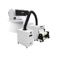 DS-YD 30 cm dubbele I1600 DTF-printer | A3 PET-film T-shirt drukmachine