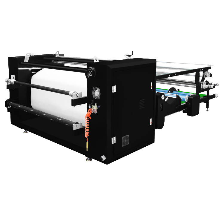 DS-26B 1,7 x 420 1700 mm rolsublimatiepapierrol om te rollen Warmteoverdracht Afdrukken Stof Textiel Snijstukken Doek Automatische hittepersmachine