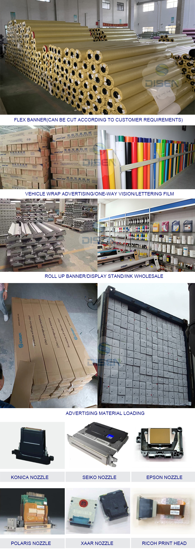 eco-solventprinter Reclamemateriaal
