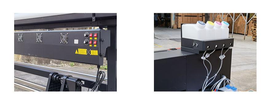 Automatische inkttoevoer. zelfdrogend