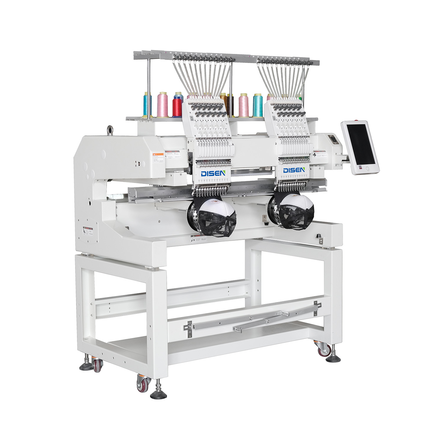 DSC-J1202 Borduurmachine met twee koppen en 12 naalden