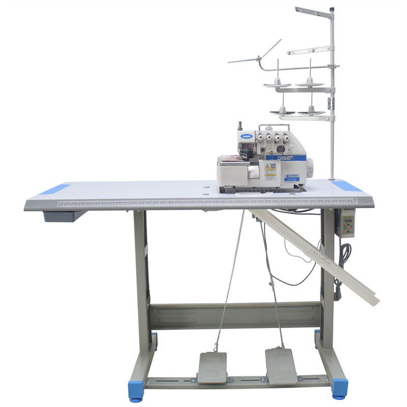DS-747D industri&euml;le overlocknaaimachine 4 draads voor handdoekhoes Jack overkant 