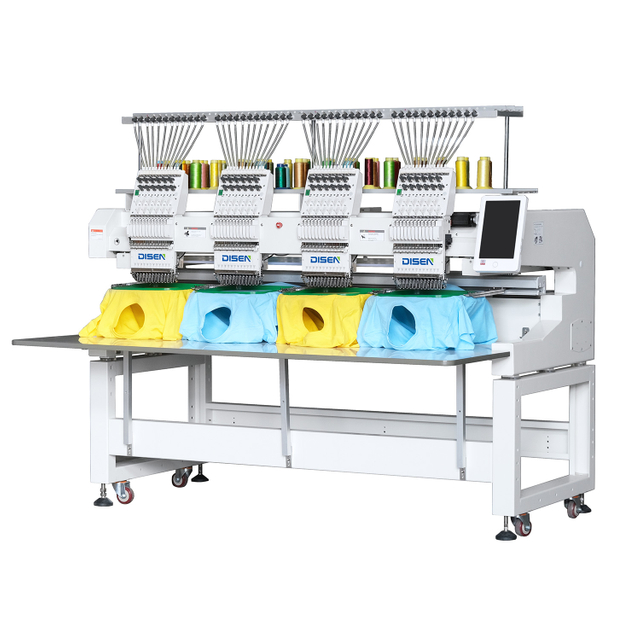 DS-J1204 Vier koppen 12 naalden T-shirt borduurmachine