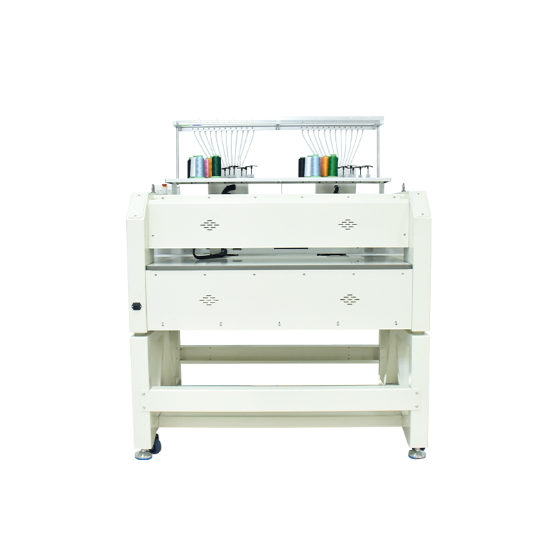 Disen 600 * 600 mm dubbele kop geautomatiseerde borduurmachine
