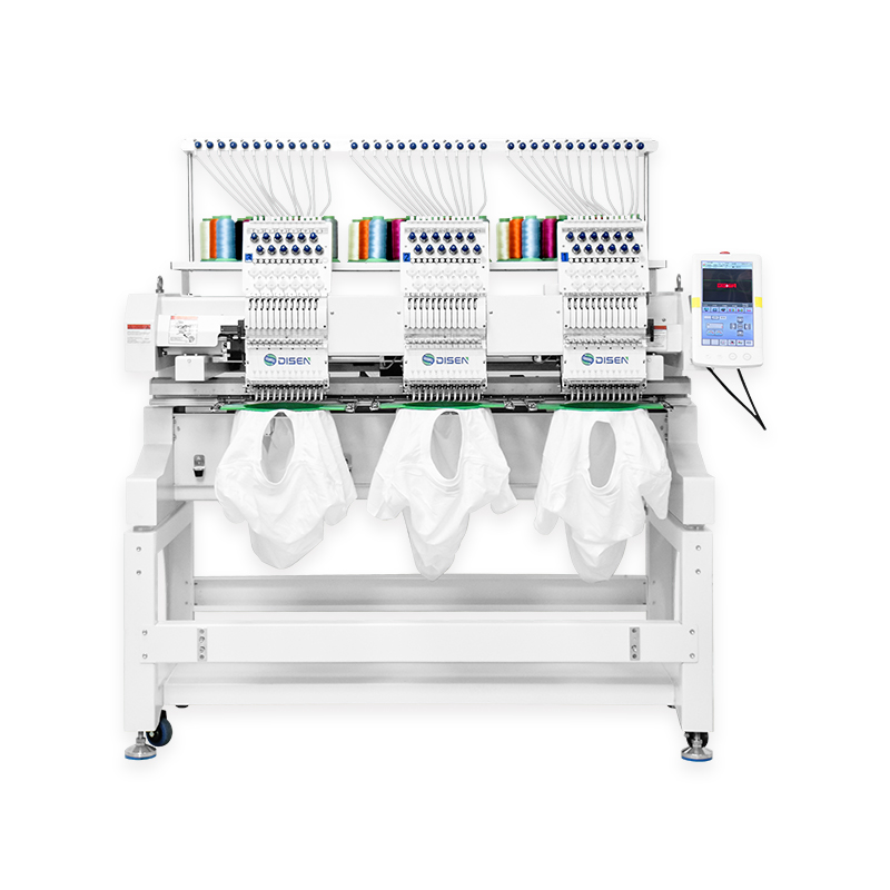 DS-J1203 Borduurmachine met drie koppen en 12 naalden