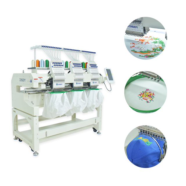 DS-J1203 Borduurmachine met drie koppen en 12 naalden