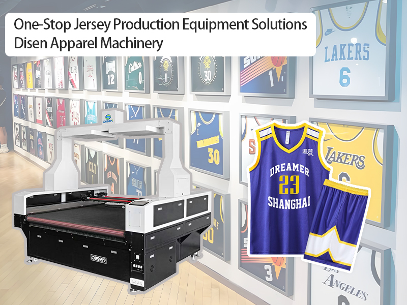 One-Stop oplossingen voor jerseyproductieapparatuur | Disen kledingmachines